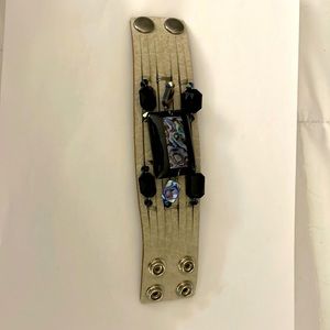 Anthony Alexander Leather Bracelet